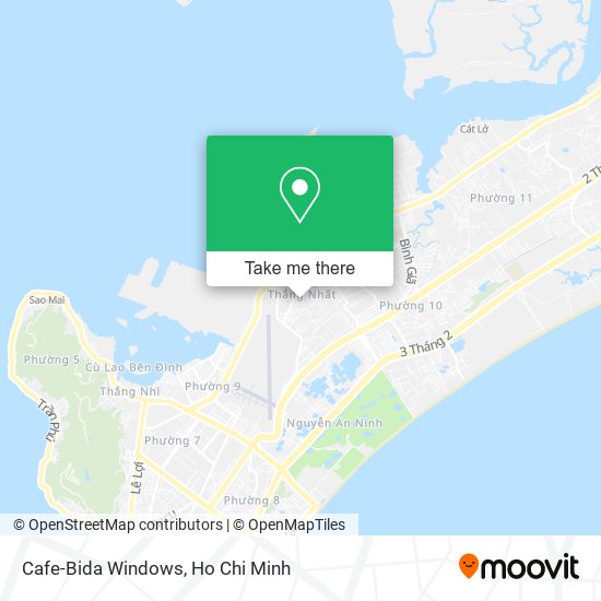 Cafe-Bida Windows map