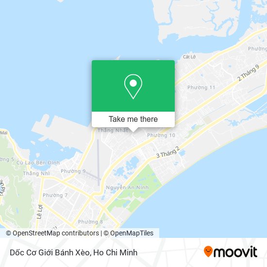 Dốc Cơ Giới Bánh Xèo map