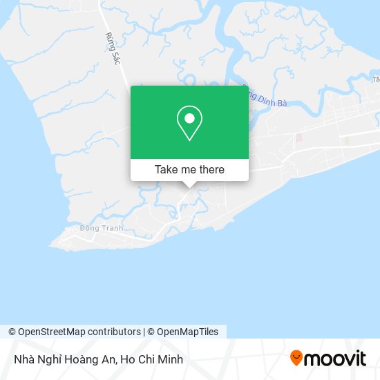 Nhà Nghỉ Hoàng An map