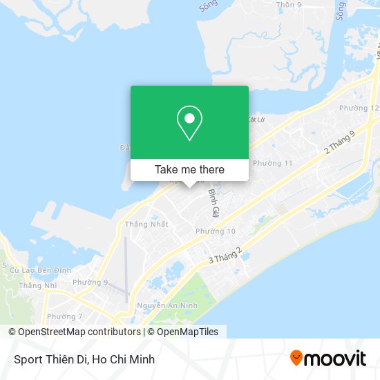 Sport Thiên Di map