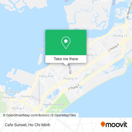 Cafe Sunset map