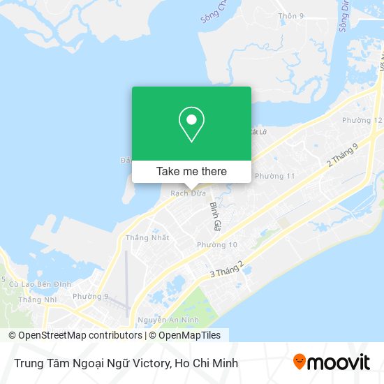 Trung Tâm Ngoại Ngữ Victory map