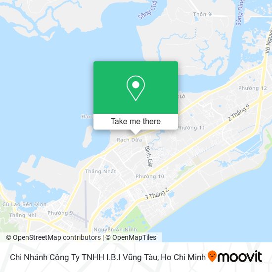 Chi Nhánh Công Ty TNHH I.B.I Vũng Tàu map