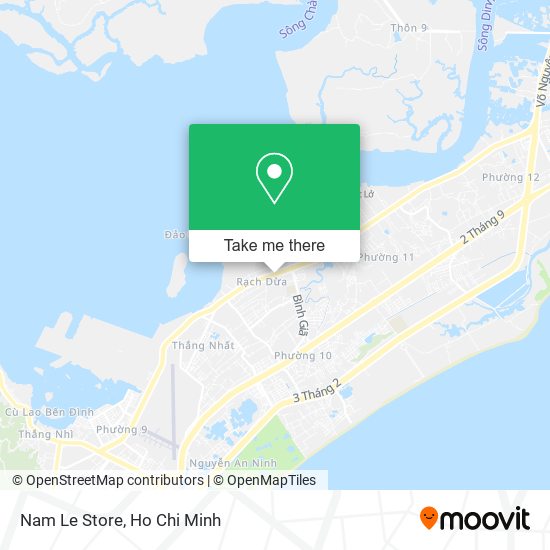 Nam Le Store map