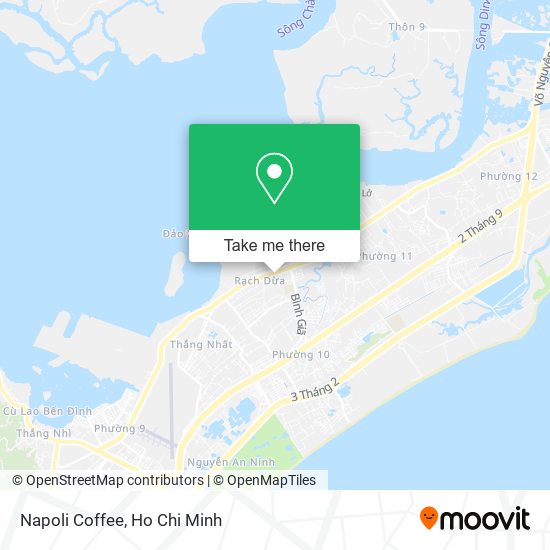 Napoli Coffee map