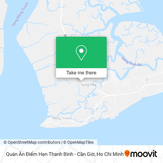 Quán Ăn Điểm Hẹn Thanh Bình - Cần Giờ map