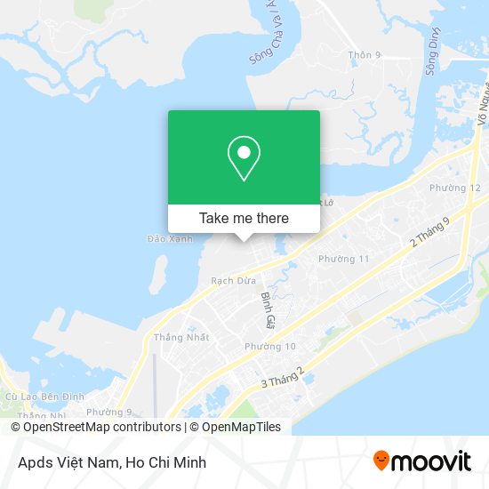 Apds Việt Nam map