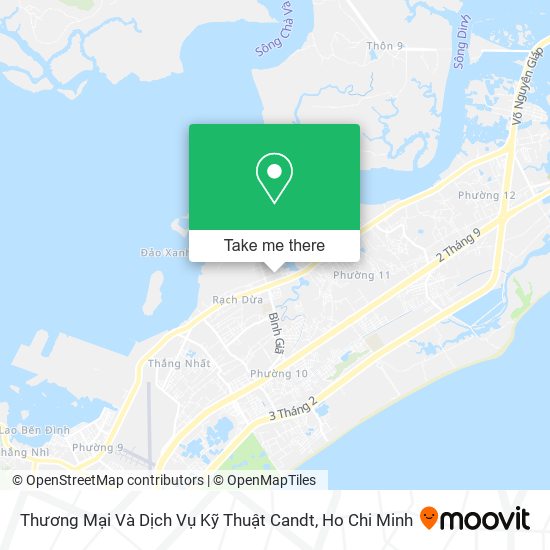 Thương Mại Và Dịch Vụ Kỹ Thuật Candt map