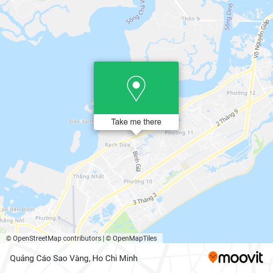 Quảng Cáo Sao Vàng map