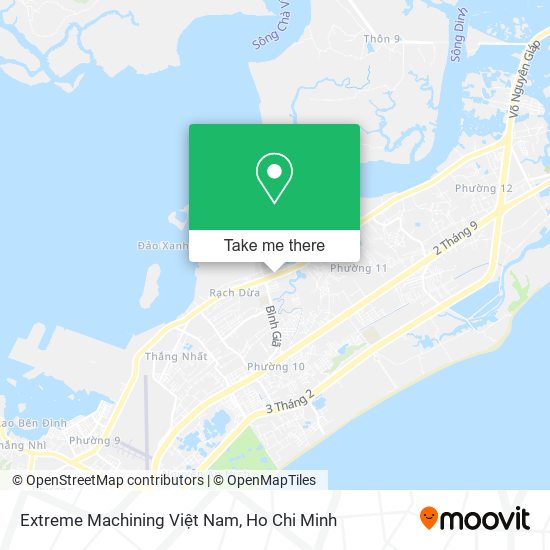 Extreme Machining Việt Nam map