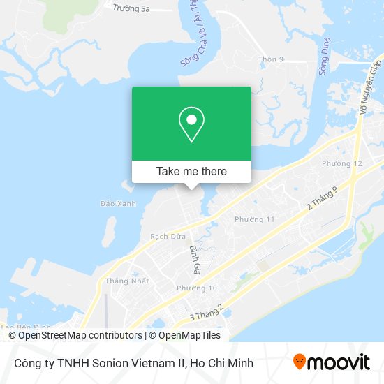 Công ty TNHH Sonion Vietnam II map