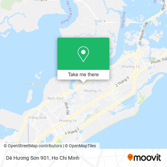Dê Hương Sơn 901 map