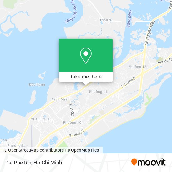 Cà Phê Rin map