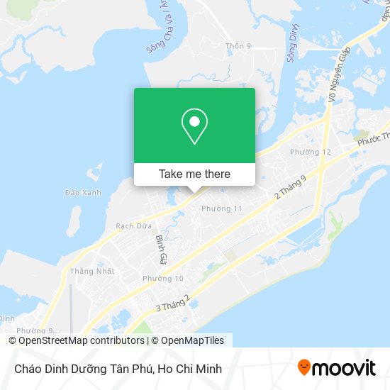 Cháo Dinh Dưỡng Tân Phú map