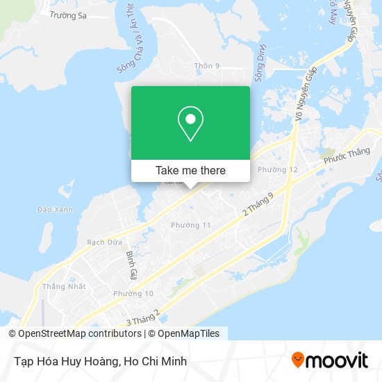Tạp Hóa Huy Hoàng map