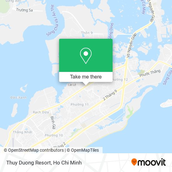 Thuy Duong Resort map