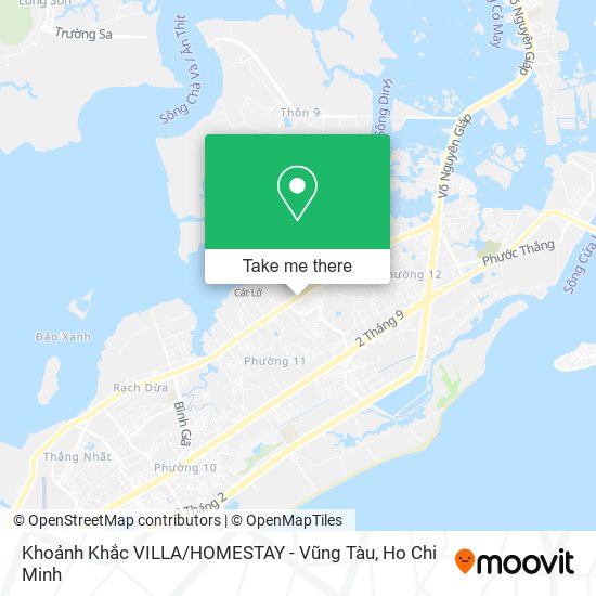 Khoảnh Khắc VILLA / HOMESTAY - Vũng Tàu map
