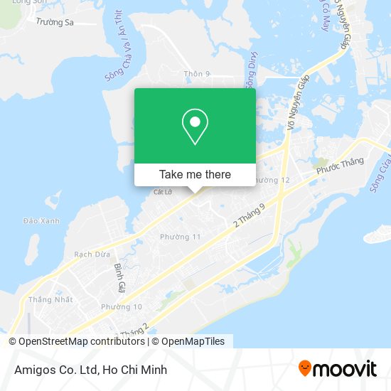 Amigos Co. Ltd map