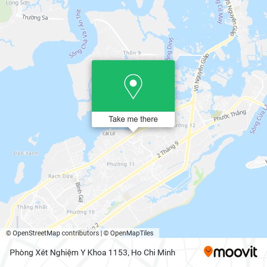 Phòng Xét Nghiệm Y Khoa 1153 map