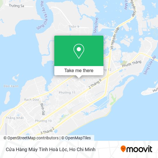 Cửa Hàng Máy Tính Hoà Lộc map