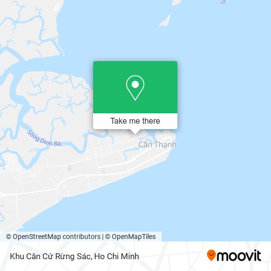 Khu Căn Cứ Rừng Sác map