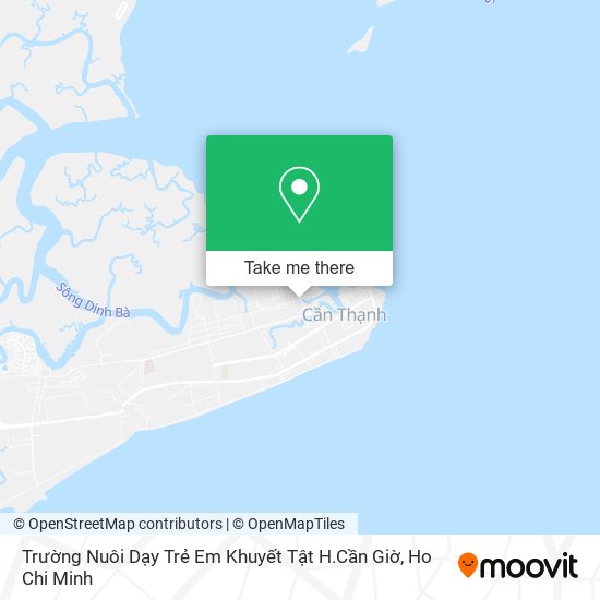 Trường Nuôi Dạy Trẻ Em Khuyết Tật H.Cần Giờ map