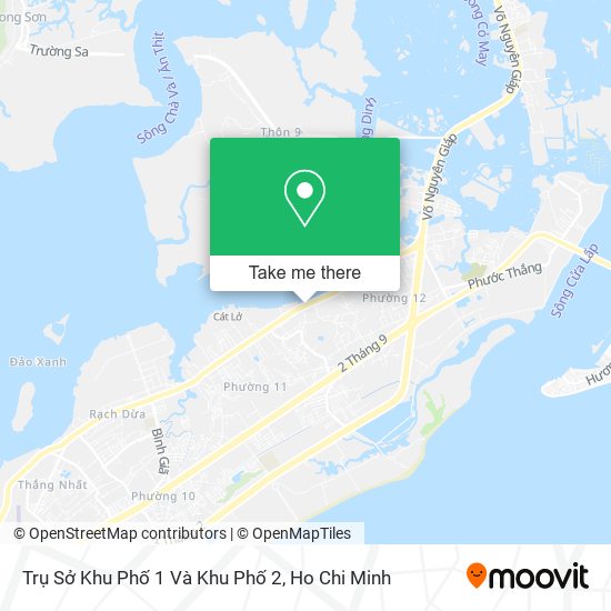 Trụ Sở Khu Phố 1 Và Khu Phố 2 map