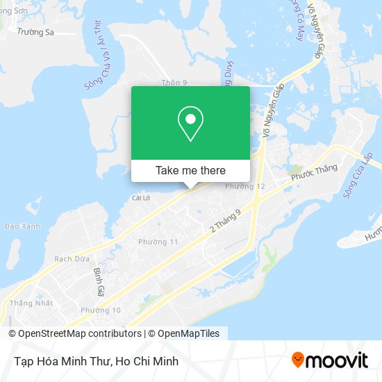 Tạp Hóa Minh Thư map