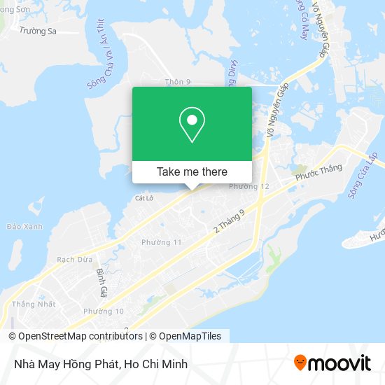 Nhà May Hồng Phát map