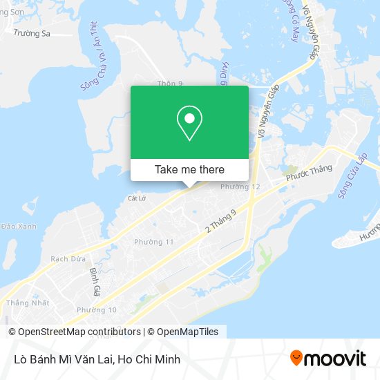 Lò Bánh Mì Văn Lai map