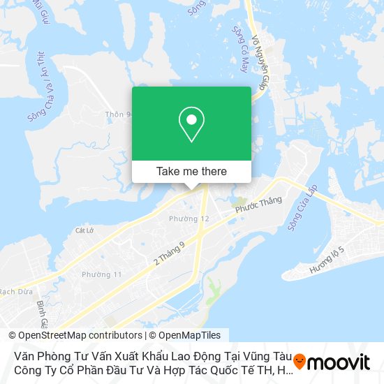 Văn Phòng Tư Vấn Xuất Khẩu Lao Động Tại Vũng Tàu Công Ty Cổ Phần Đầu Tư Và Hợp Tác Quốc Tế TH map