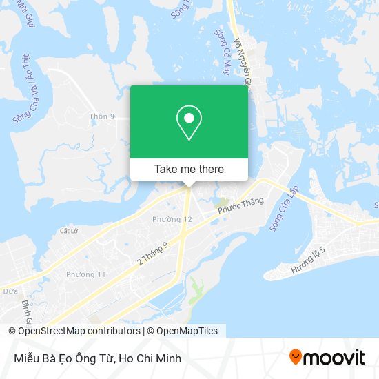Miễu Bà Ẹo Ông Từ map