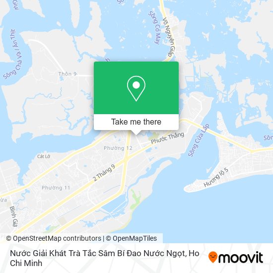 Nước Giải Khát Trà Tắc Sâm Bí Đao Nước Ngọt map