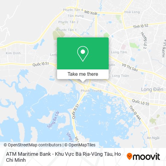 ATM Maritime Bank - Khu Vực Bà Rịa-Vũng Tàu map
