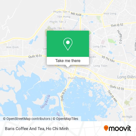 Baris Coffee And Tea map