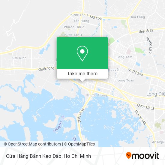 Cửa Hàng Bánh Kẹo Đào map