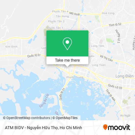 ATM BIDV - Nguyễn Hữu Thọ map