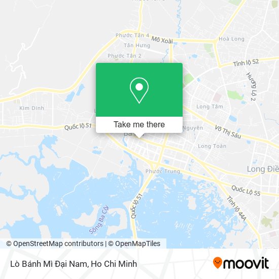 Lò Bánh Mì Đại Nam map