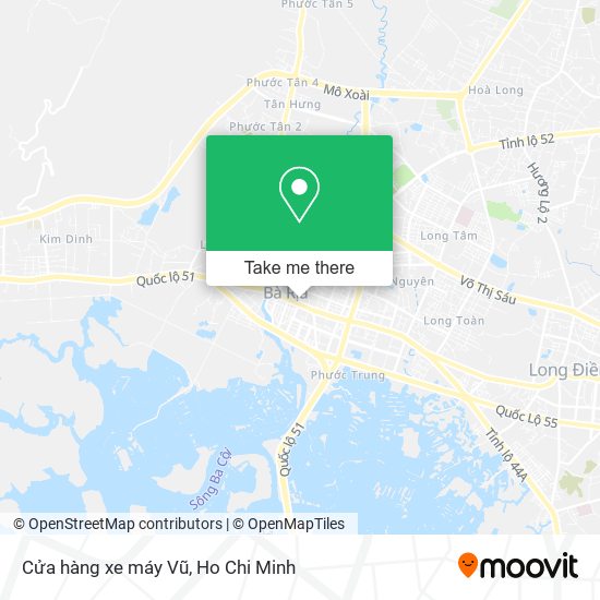 Cửa hàng xe máy Vũ map