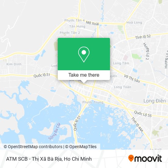 ATM SCB - Thị Xã Bà Rịa map