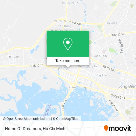Home Of Dreamers map
