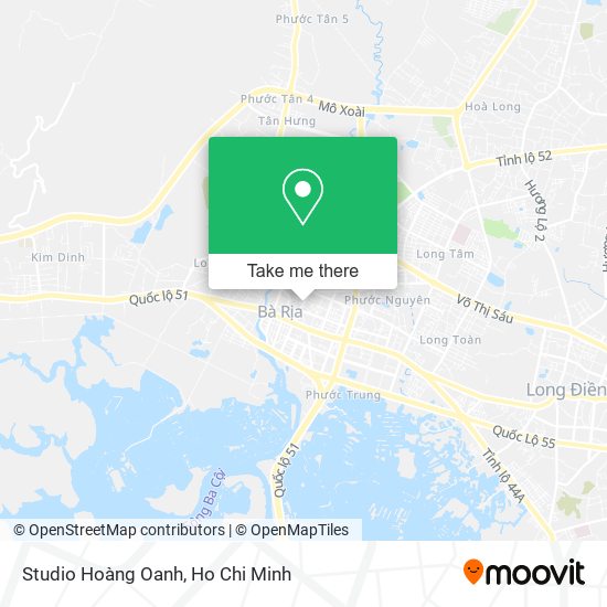 Studio Hoàng Oanh map