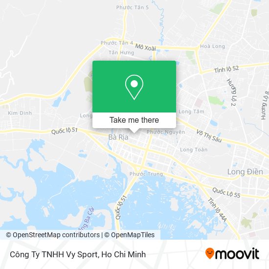 Công Ty TNHH Vy Sport map