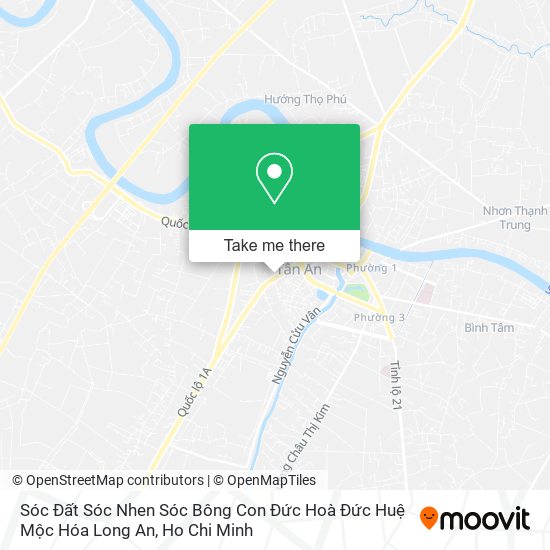 Sóc Đất Sóc Nhen Sóc Bông Con Đức Hoà Đức Huệ Mộc Hóa Long An map