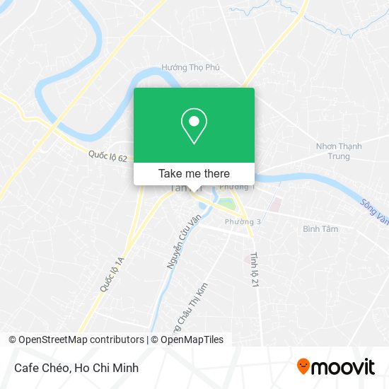 Cafe Chéo map