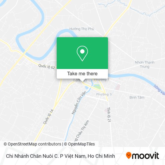 Chi Nhánh Chăn Nuôi C. P Việt Nam map