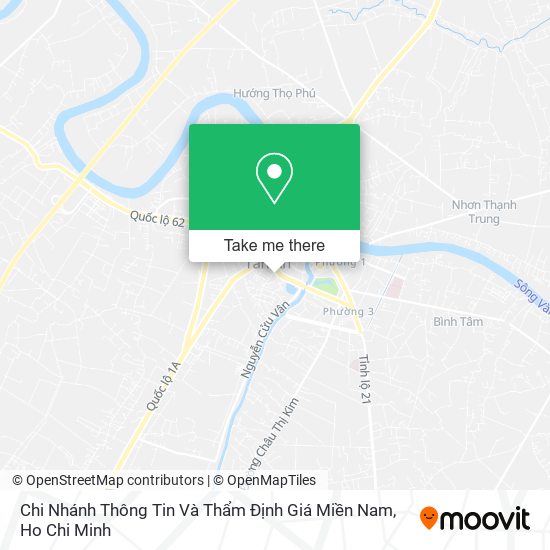 Chi Nhánh Thông Tin Và Thẩm Định Giá Miền Nam map