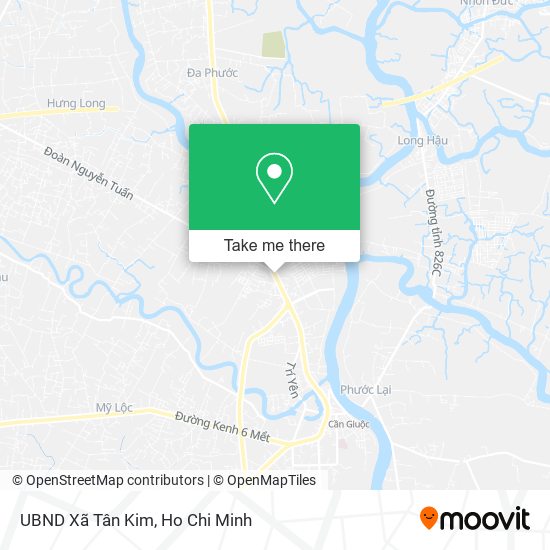 UBND Xã Tân Kim map