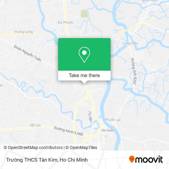Trường THCS Tân Kim map