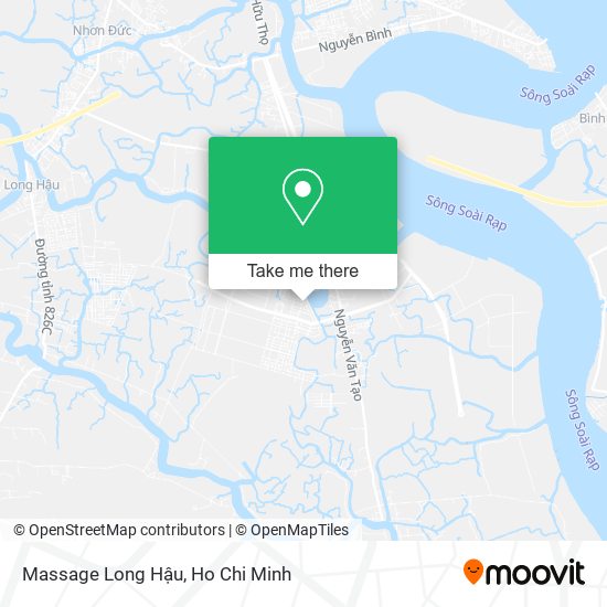 Massage Long Hậu map